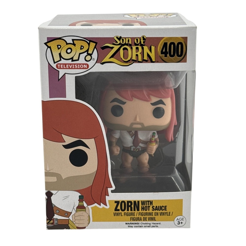 Funko Pop Television Son Of Zorn 400 Zorn With Hot Sauce Standard Vinyl Figure